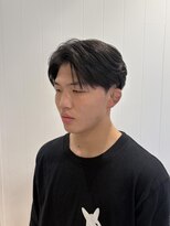 ビューバイネオリーブ 用賀店(Beau'r by neolive) フェザーパーマ刈り上げセンターパート波巻きツイストスパイラル