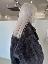 【圧倒的ダメージレスなブリーチカラー】数種類の薬剤を使い分け質感も綺麗なハイトーンへ♪