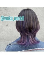 ルミエ ヘアサロン 経堂店(Lumie hair salon) Wolf Layer×Aurora Color