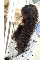 アンジュベイナハ (Ange Bay NAHA)&nbsp;ロング×スパイラルパーマ