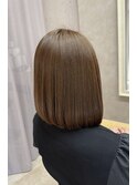 ツヤツヤ内巻きボブスタイル