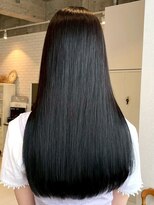 アモレット(amoretto)&nbsp;20代 黒髪 髪質改善 縮毛矯正 ストレート ロングヘア