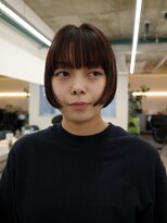 テンション(tension)&nbsp;コンパクトボブミニボブ髪質改善縮毛矯正札幌駅大通バスセンター