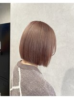 イースブルー 高松店(Y’s Blue)&nbsp;◎お客様スタイル◎ミルクティーグレー×ボブ
