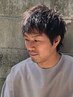 【メンズ新規限定】白髪染めカラー+カット⇒¥7000