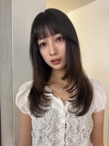 ブランコ 表参道(BLANCO)&nbsp;ダークパープル/ナチュラルショート/ミルクブラウン/夏/表参道