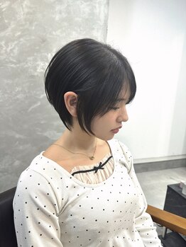 VIPS【ヴィップス】の写真/骨格に合わせた似合わせカットで、360度どこから見ても美しい抜け感のあるショートボブに♪