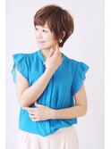 【FORTE　銀座】お手入れ簡単☆大人かわいいマニッシュショート