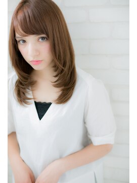 ローマ ギンザ(ROMA Ginza) 『ROMA』ベージュイノセントカラーひし形レイヤーロング