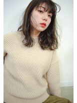 ガーランドウメダ(Garland umeda)&nbsp;リラックスウェーブ＿セミロング＿000193