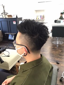 アークス(Ark'ss) メンズ　ソフトフェード　フェード　ショート