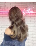 【Zina札幌】髪質改善/大人かわいい/韓国/フェザーバング/カラー