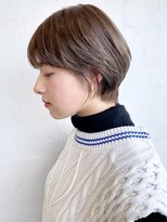 アイティーバイアルバム 藤沢店(IT by ALBUM)&nbsp;ブラウンショート_ミニウルフテラコッタくすみブルー_ba324012