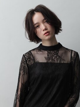 ジャックモアザン 新宿タカシマヤ店 ボブ/センターパート[新宿/新宿駅/白髪ぼかし]