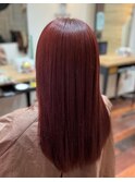 ロングスタイル 【ブリーチなし・髪質改善トリートメント】
