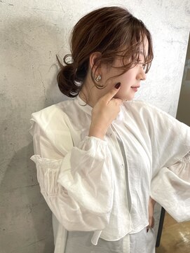 リアントウキョウ(Lian.Tokyo) 「大人の抜け感ポニーテール」20代30代40代後れ毛顔周りカット