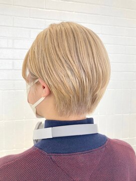 ゲーム 原宿店(GAME) ダブルカラーブロンドベージュカラーケアブリーチハイトーン韓国