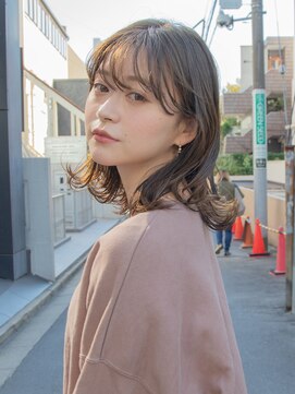 アフロート ギンザ(AFLOAT GINZA) 【白川】20代30代40代くびれヘアミルクチョコレート23.2.9