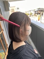 フレリス(FreRis) 内巻きボブ×インナーミルクティー