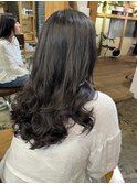 レイヤー多めのコテ巻き風デジタルパーマ