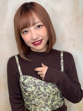 ニスル センター南店(NISURU） 似合わせカット/大人ガーリー/ダークアッシュ/着物/センター南