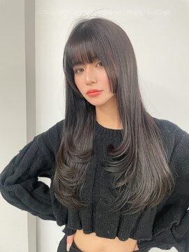 リッカ(LICCA) 【LICCA 伊崎優李】韓国ヘア/レイヤーカット/前髪/姫カット