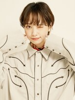 オンク 新宿(onk)&nbsp;黒髪/グレーベージュ/レイヤーロング/前髪パーマ[新宿駅]