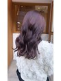 キコ 肥後橋店(kico) pink lavender！透明感抜群の可愛いモテカラーです！