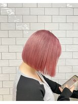 ループウエスト(LOOP WEST)&nbsp;ボブ×パールピンク