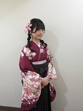 横濱ハイカラ美容院(haikara美容院) 袴着付とヘアセット