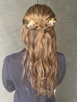 ガーデンヨコハマ(GARDEN YOKOHAMA) ヘアアレンジパーティーセットヘアセットハーフアップ