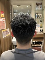エヌドットバーバー ヒロオ(N.BARBER HIROO)&nbsp;スパイキーショート　<広尾＞<理容室＞