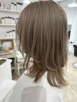 シー ヘアデザイン(see hair design)&nbsp;レイヤーカット    milk tea  ベージュ