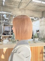 カシェル(cashel kishaba)&nbsp;ぷつっとボブ×ベージュ