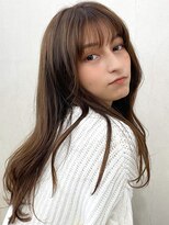 ガーディナ(Gardina)&nbsp;オリーブベージュ　艶トリートメント　ブリーチなしカラー　艶感