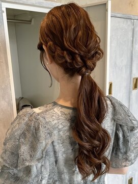 カムジーヘッド(COMEGHEAD) ミルクティーベージュダブルカラーケアブリーチハイライトカラー