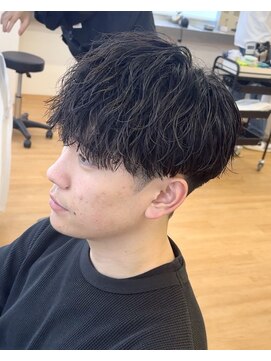 ビカム 名駅(become) 【緩めシャドウパーマ】波巻きパーマスパイラルツイスト名古屋