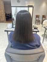 オルメント 天満 南森町(ORL'MENT)&nbsp;30代40代髪質改善ココアブラウン艶感ストレート透明感赤み消し