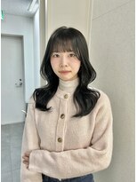 ユーフォリア 渋谷グランデ(Euphoria SHIBUYA GRANDE)&nbsp;レイヤーカット　くびれ巻き　ダークオリーブ