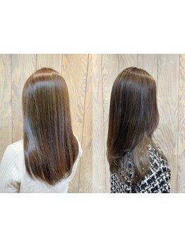 一人ひとりのお悩みやご要望に合わせた商材を使用。ダメージケアのプロが髪質を見極めご提案いたします☆