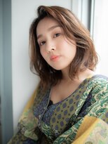 ブール 千歳烏山(bool)&nbsp;前髪無し×柔らかミディアムボブ