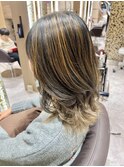 AIR池袋　竹内　聡　ハイライト×ヘアマニキュア