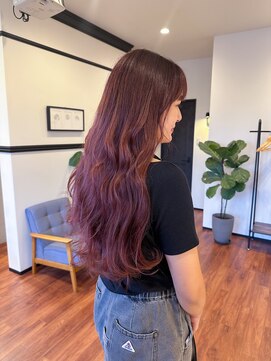 スリー バイ ザサロンフジサワ(THREE by the salon fujisawa) ラベンダーピンク