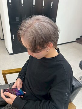 アリープパロット(ALEAP parrot) メンズカット/韓国風/グラデーションカラー/ハイトーン