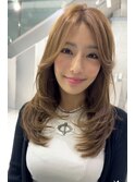 大人カジュアルレイヤーカット