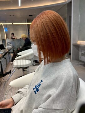 スキル 石岡(SKILL) ショート/ハイトーン/オレンジ/土浦/つくば/水戸