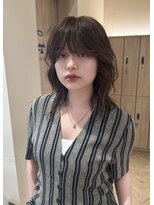 トリッカ 銀座(tricca)&nbsp;ミディアムパーマ/デジキュアパーマ/ブラウン/パーマ