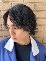 クオルヴィラ 立川北口(QOL villa) 波巻きスパイラルパーマツイストスパイラル無造作センターパート