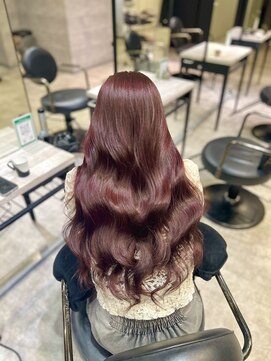 アンダーバーホワイト(_WHITE) 艶感・透明感たっぷりカシスピンク♪