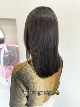 ミウミウヘア(miu miu hair) オリーブ・グレージュ☆